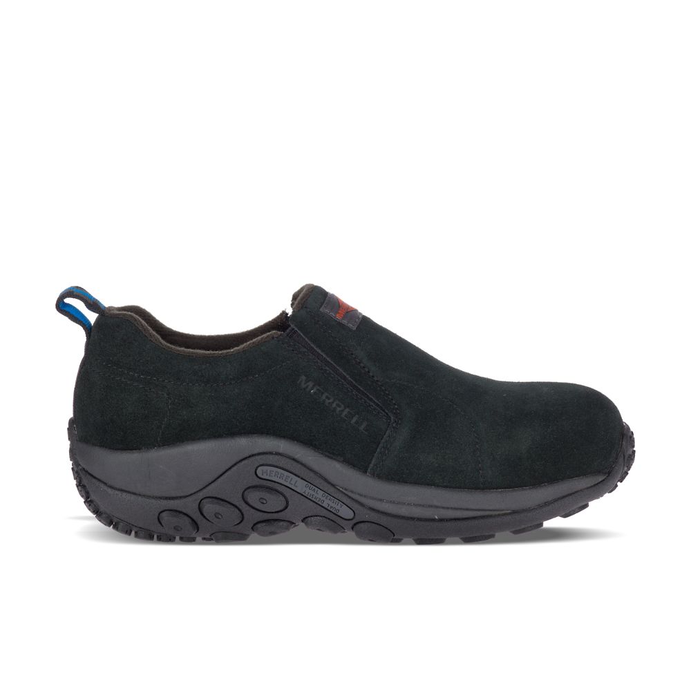 Merrell Jungle Moc Alloy Toe Slip On Női Fekete | ME0980-HU