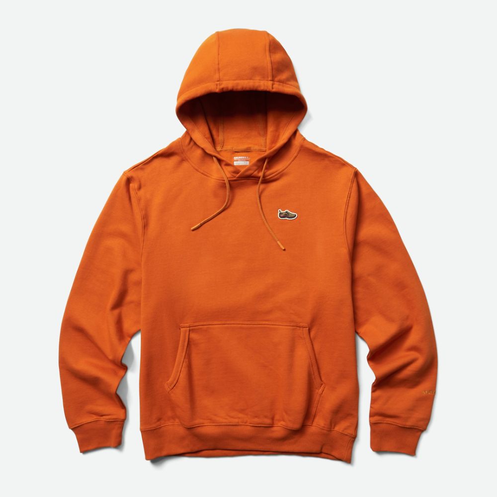 Merrell Jungle Moc Fleece Kapucnis Pulóver Férfi Narancssárga | ME0013-HU