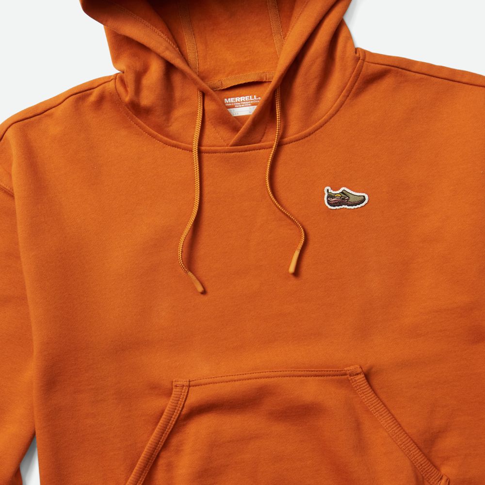 Merrell Jungle Moc Fleece Kapucnis Pulóver Női Narancssárga | ME0600-HU