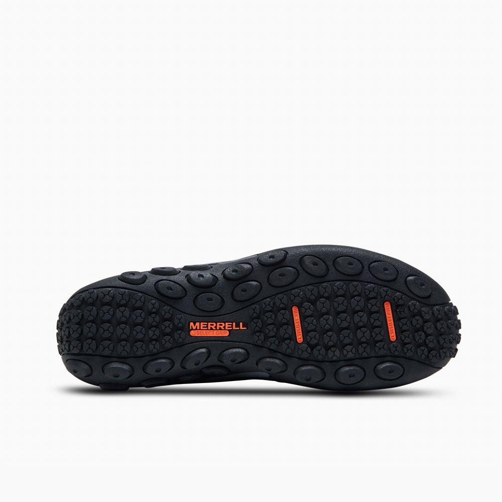 Merrell Jungle Moc Leather Comp Toe Munkacipő Férfi Fekete | ME0569-HU