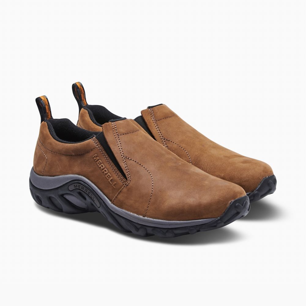 Merrell Jungle Moc Nubuck Cipő Férfi Barna | ME0225-HU