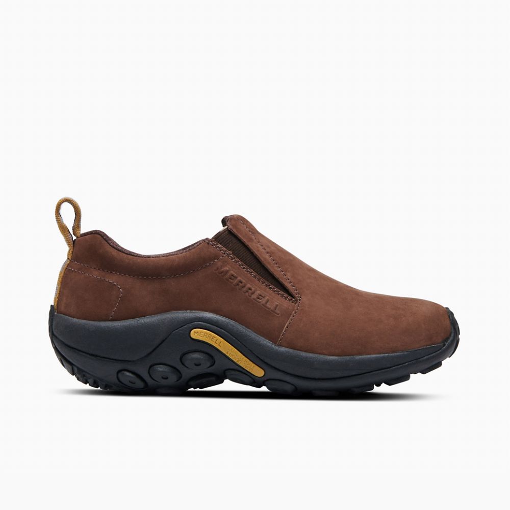 Merrell Jungle Moc Nubuck Slip On Női Kávé | ME0985-HU