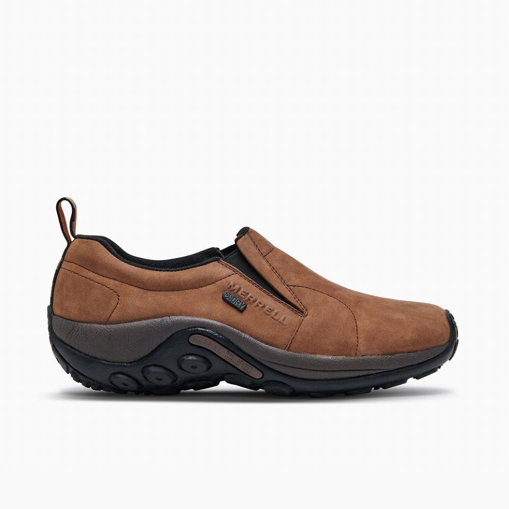 Merrell Jungle Moc Nubuck Waterproof Vízálló Cipő Férfi Barna | ME0546-HU