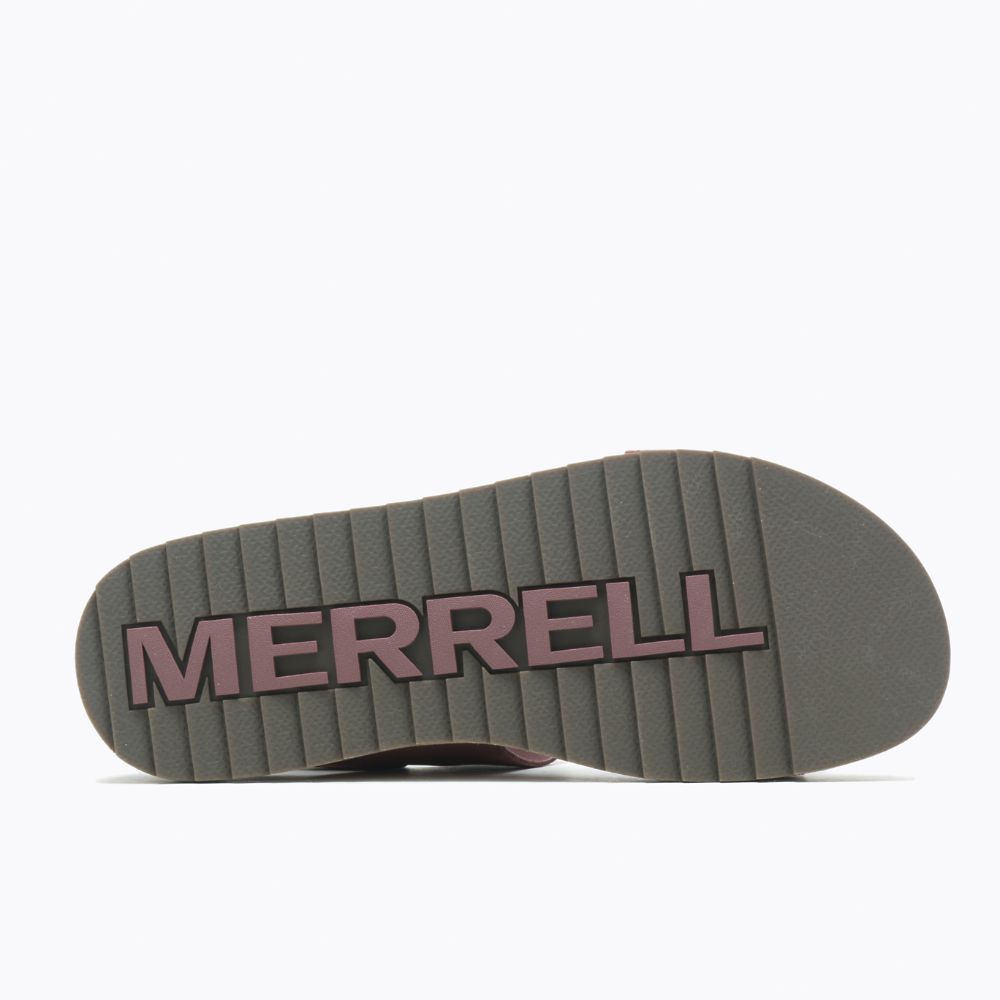 Merrell Juno Buckle Backstrap Szandál Női Rózsaszín | ME0755-HU