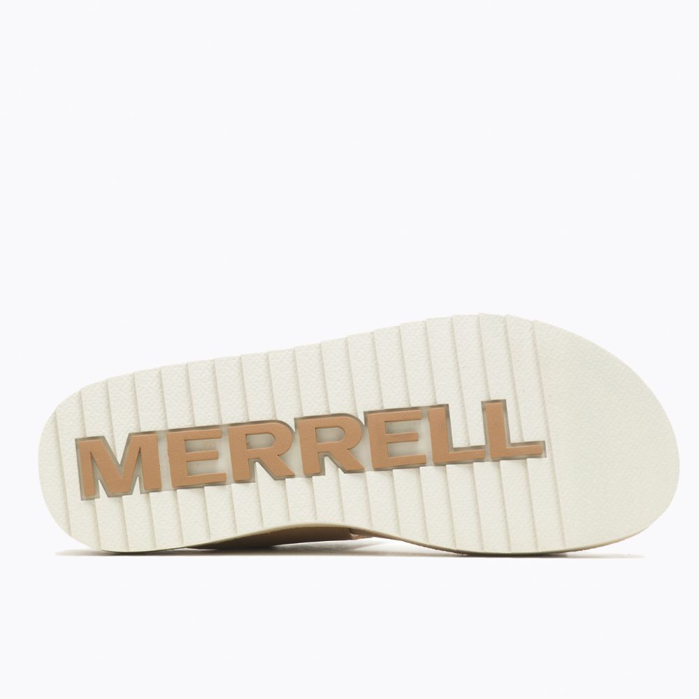 Merrell Juno Buckle Backstrap Szandál Női Barna | ME0756-HU