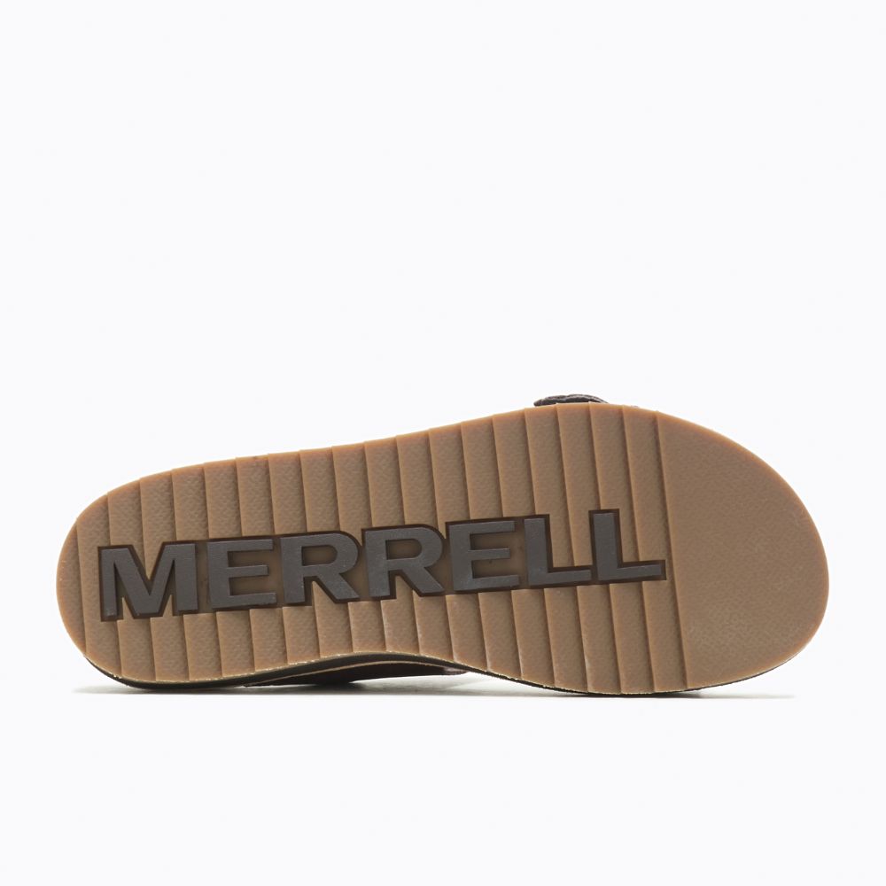 Merrell Juno Buckle Backstrap Szandál Női Kávé | ME0757-HU