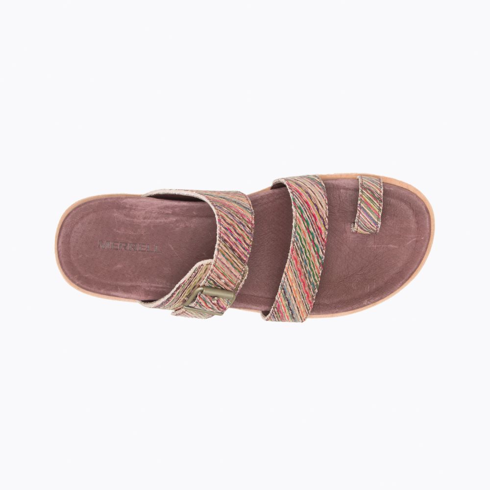 Merrell Juno Buckle Slide Szandál Női Színes | ME0759-HU