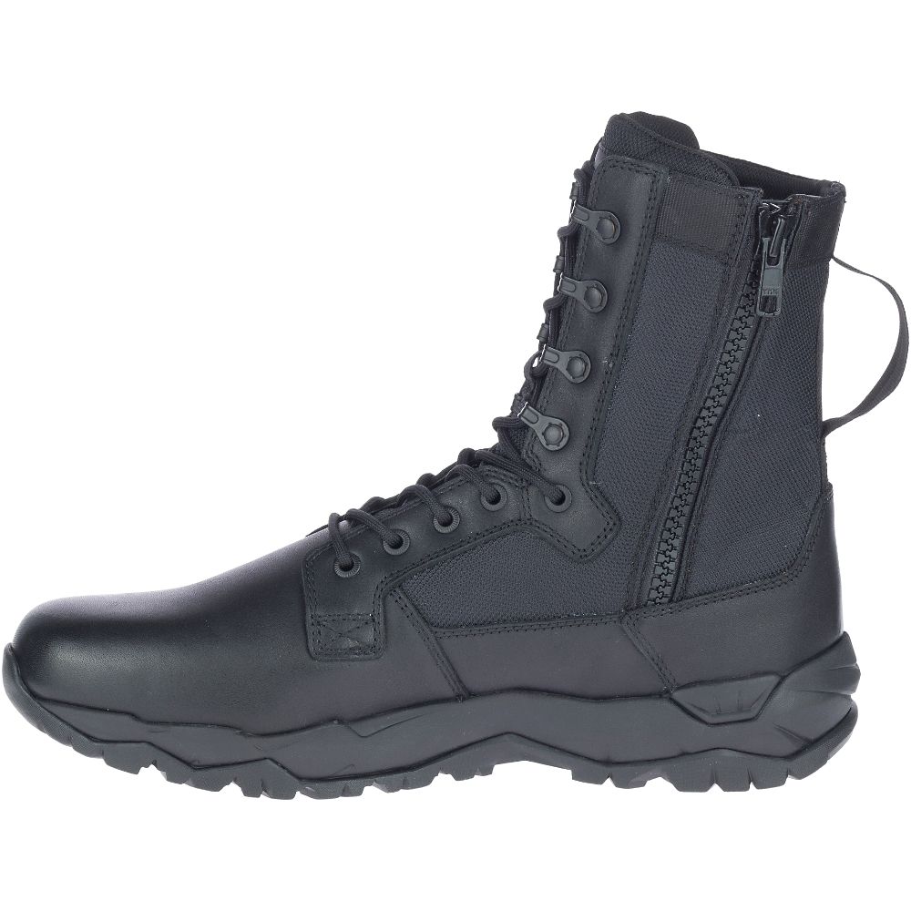 Merrell MQC Patrol Zip Csizma Férfi Fekete | ME0148-HU