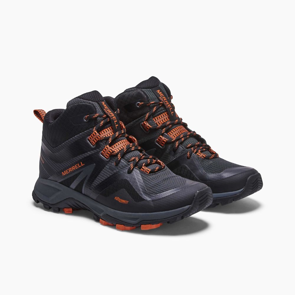 Merrell MQM Flex 2 Mid GORE-TEX® Csizma Férfi Fekete | ME0150-HU