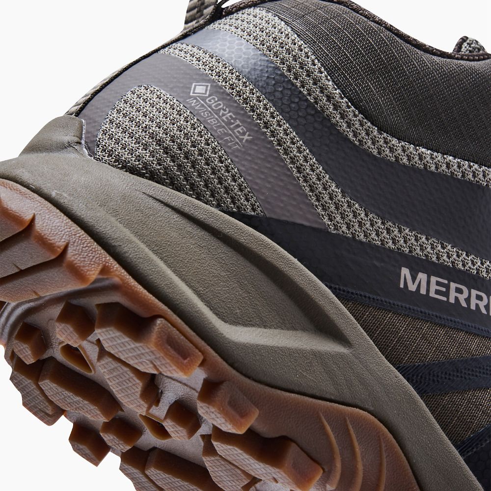 Merrell MQM Flex 2 Mid GORE-TEX® Csizma Férfi Szürke | ME0151-HU