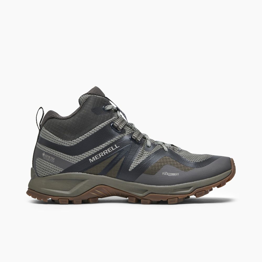 Merrell MQM Flex 2 Mid GORE-TEX® Csizma Férfi Szürke | ME0151-HU