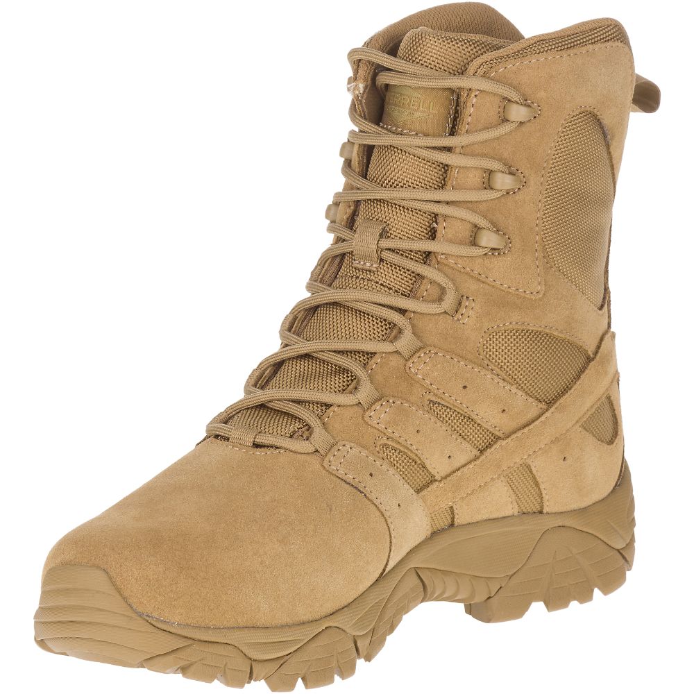 Merrell Moab 2 Defense Csizma Férfi Khaki | ME0133-HU