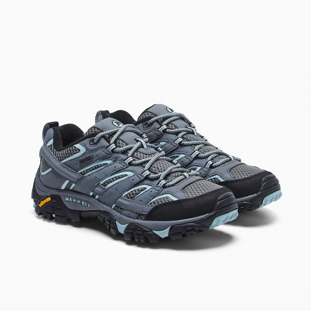 Merrell Moab 2 GORE-TEX® Cipő Női Sötétkék | ME0863-HU