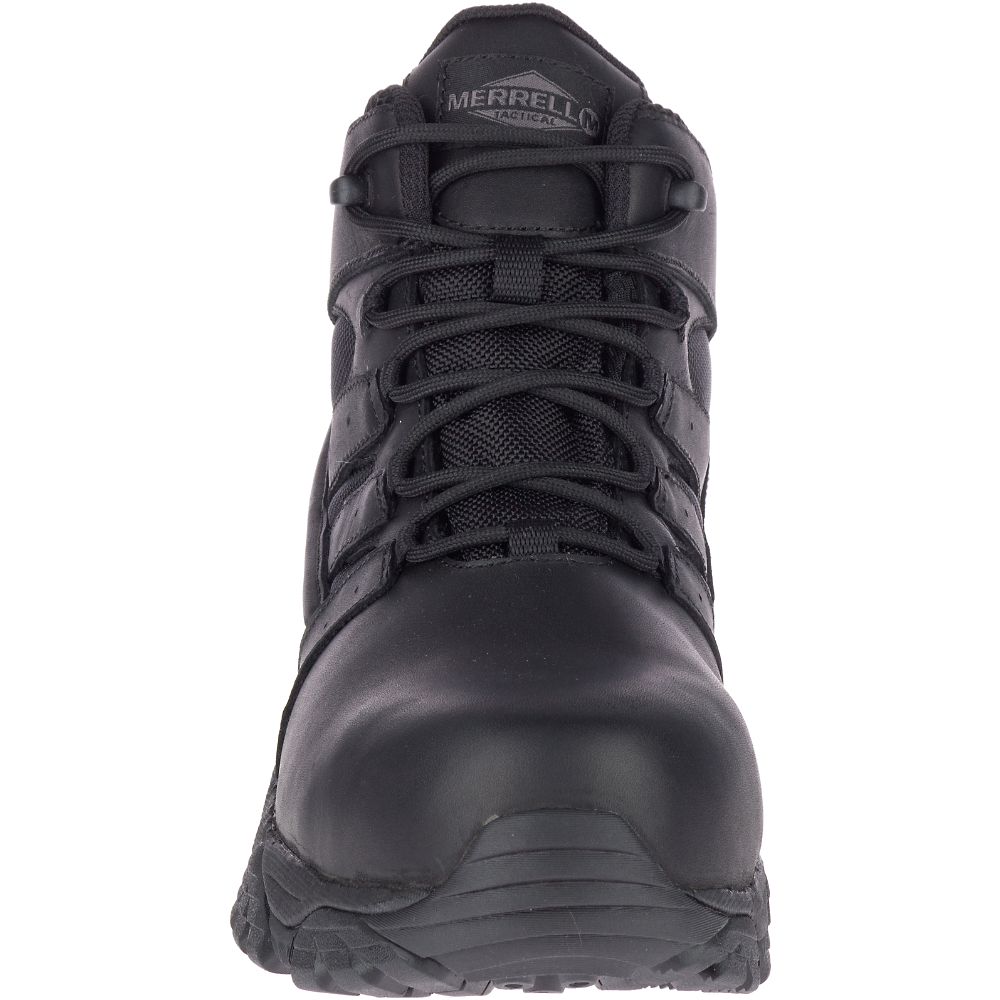 Merrell Moab 2 Mid Tactical Response Waterproof Vízálló Bakancs Férfi Fekete | ME0479-HU