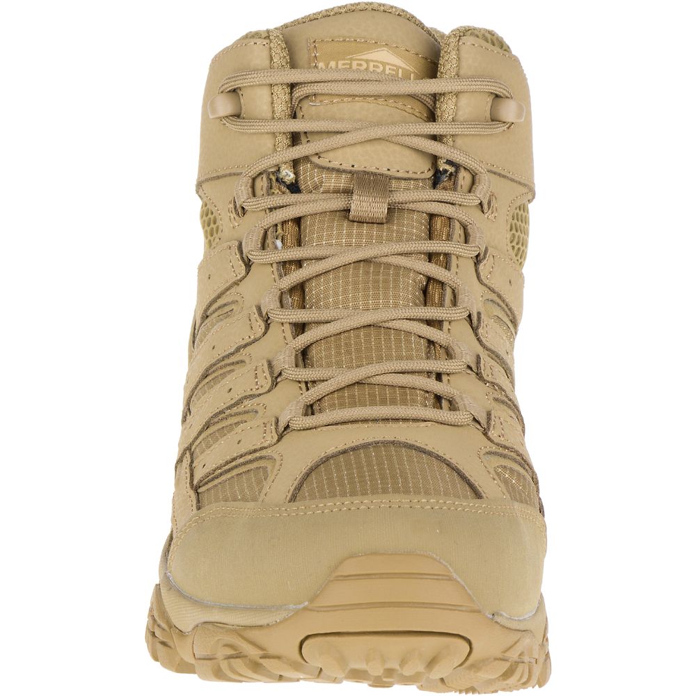 Merrell Moab 2 Mid Tactical Wide Width Waterproof Vízálló Bakancs Férfi Barna | ME0482-HU