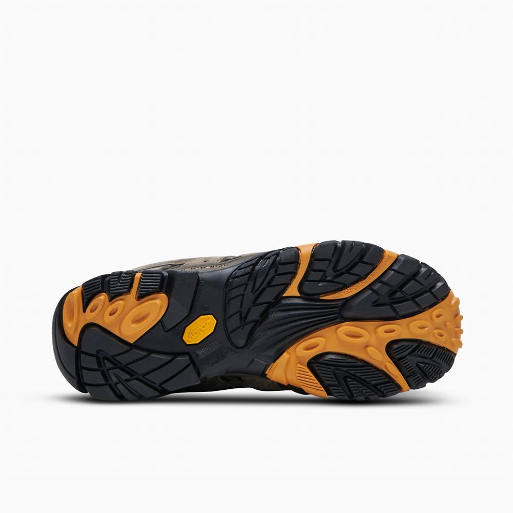 Merrell Moab 2 Mid Ventilator Csizma Férfi Olivazöld | ME0142-HU