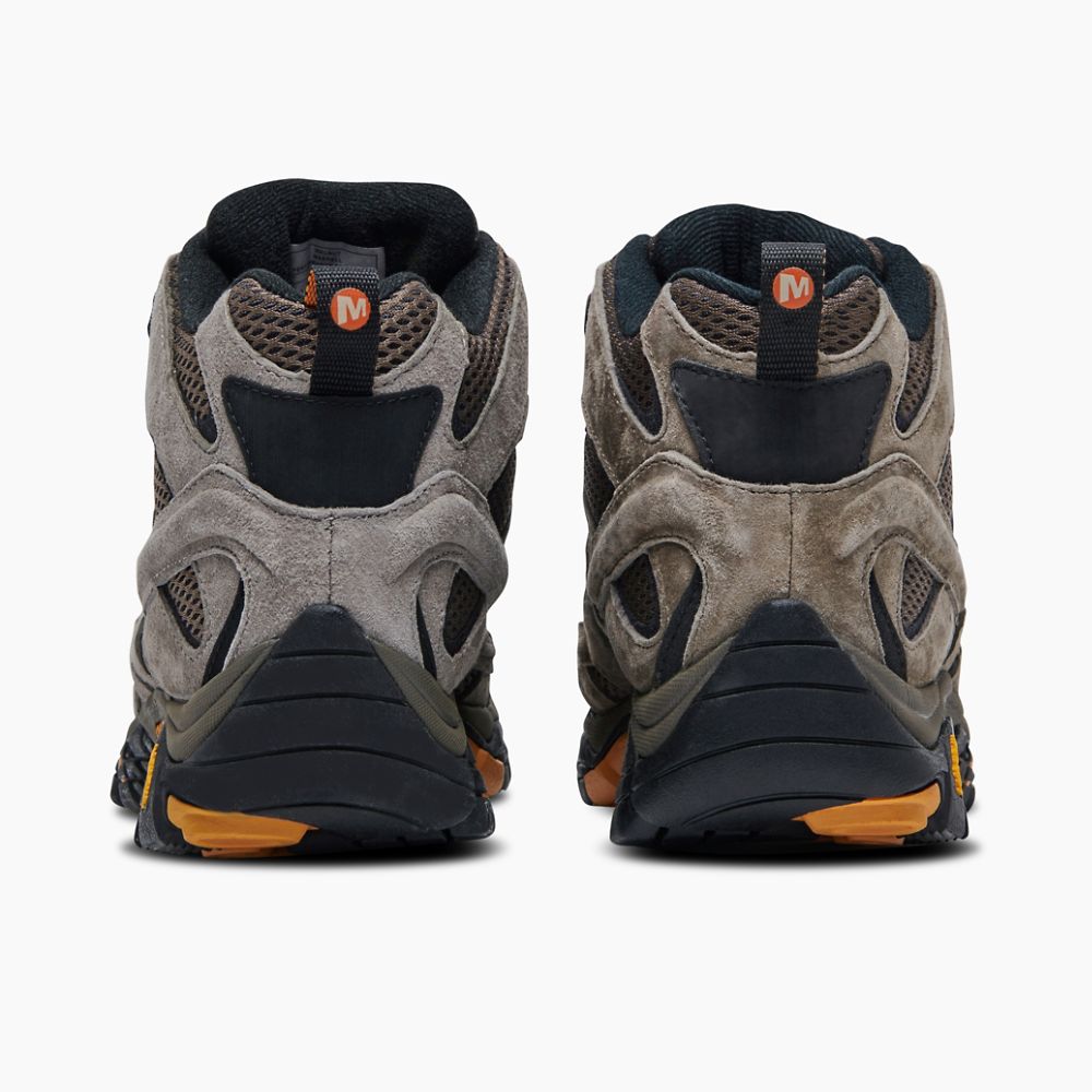 Merrell Moab 2 Mid Ventilator Csizma Férfi Olivazöld | ME0142-HU