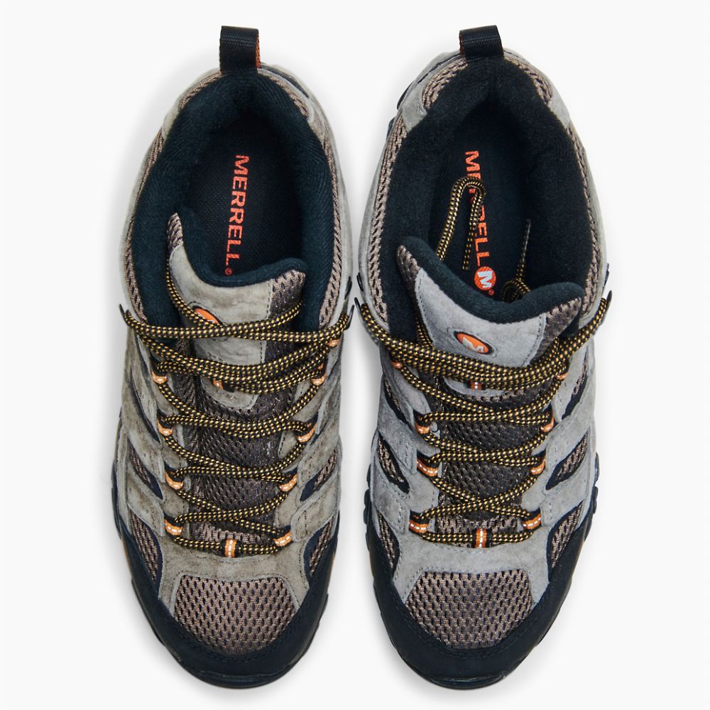 Merrell Moab 2 Mid Ventilator Csizma Férfi Olivazöld | ME0142-HU