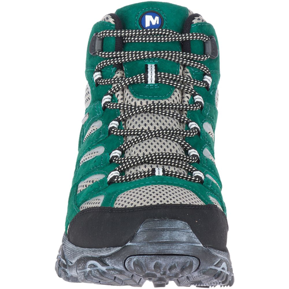 Merrell Moab 2 Mid Waterproof Vízálló Bakancs Férfi Zöld | ME0483-HU