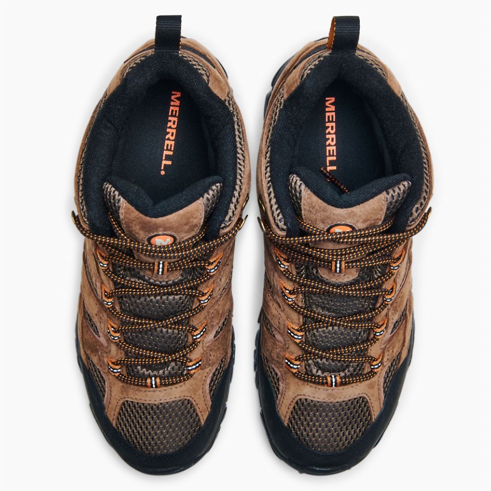 Merrell Moab 2 Mid Waterproof Vízálló Bakancs Férfi Kávé | ME0484-HU