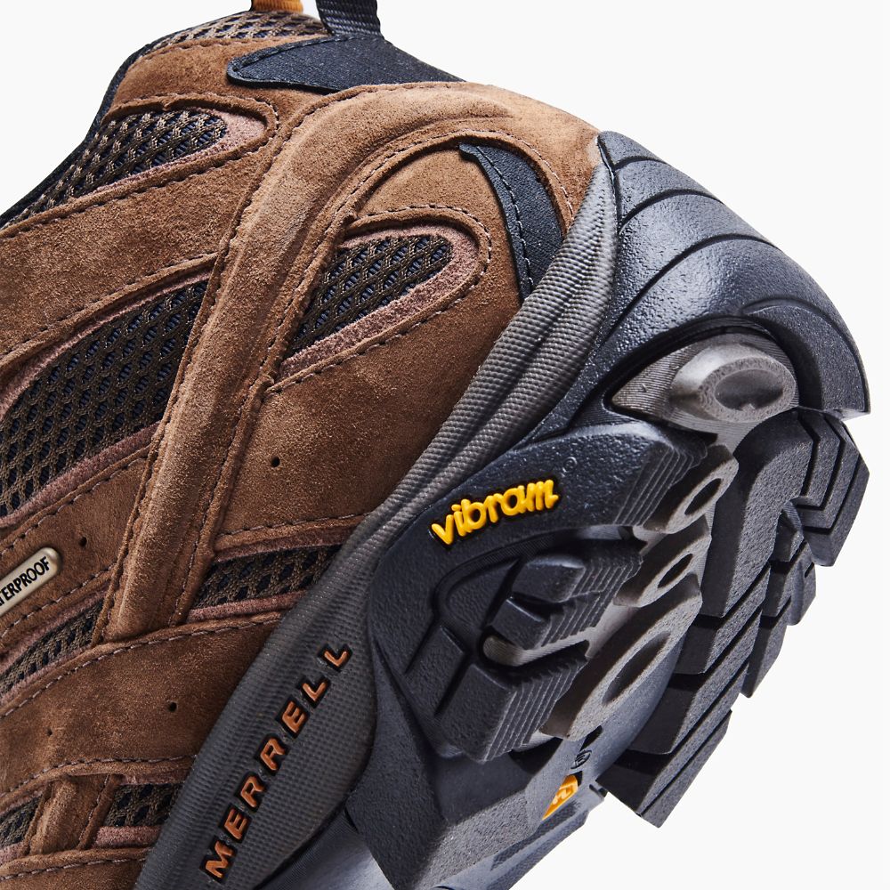 Merrell Moab 2 Mid Waterproof Vízálló Bakancs Férfi Kávé | ME0484-HU