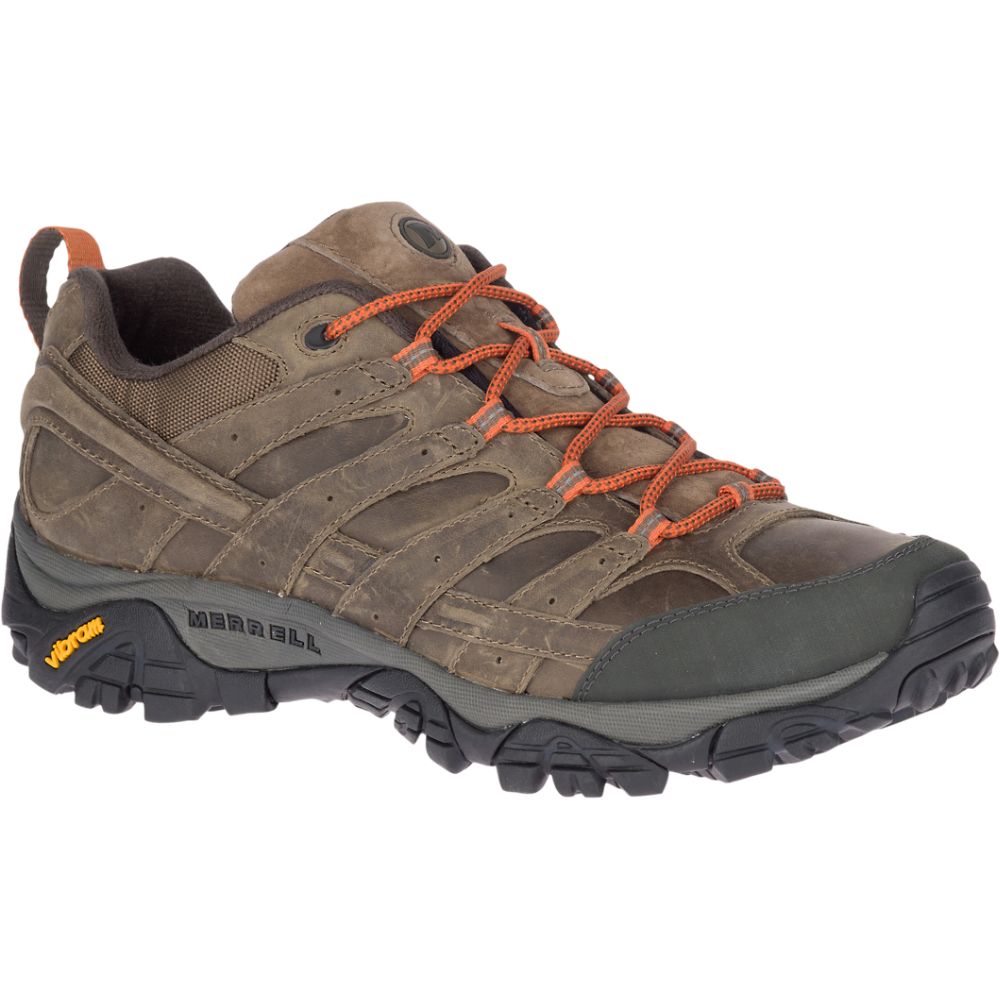 Merrell Moab 2 Prime Wide Width Cipő Férfi Kávé | ME0243-HU