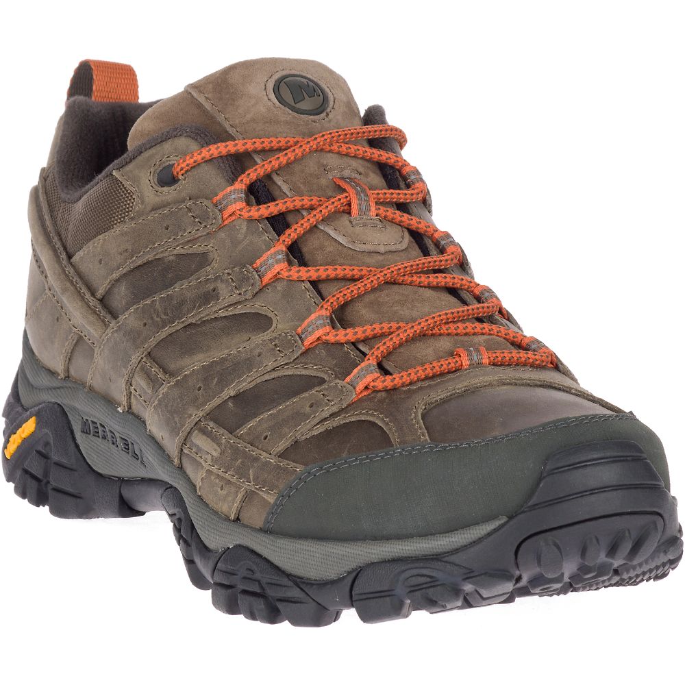 Merrell Moab 2 Prime Wide Width Cipő Férfi Kávé | ME0243-HU