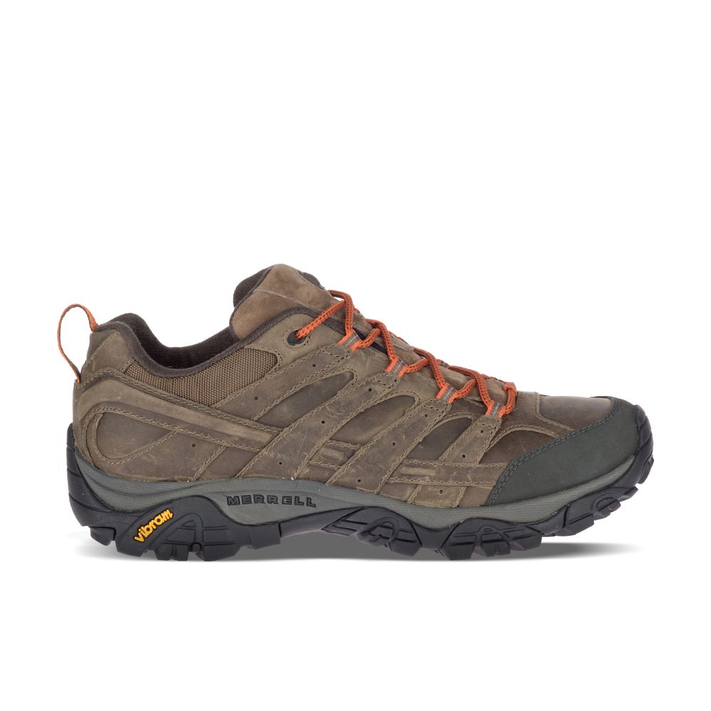 Merrell Moab 2 Prime Wide Width Cipő Férfi Kávé | ME0243-HU