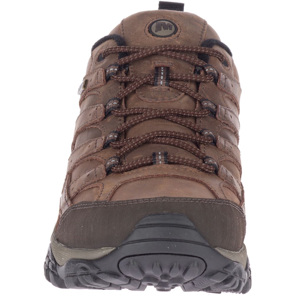 Merrell Moab 2 Prime Wide Width Waterproof Vízálló Cipő Férfi Kávé | ME0551-HU