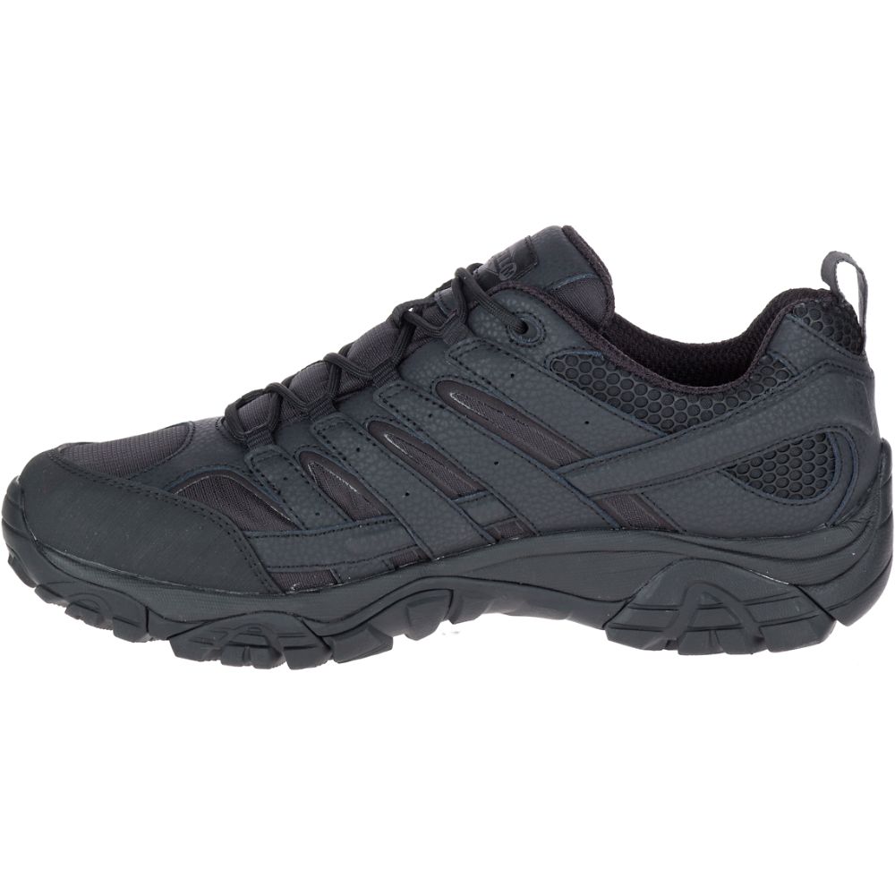 Merrell Moab 2 Tactical Shoe Wide Width Cipő Férfi Fekete | ME0247-HU