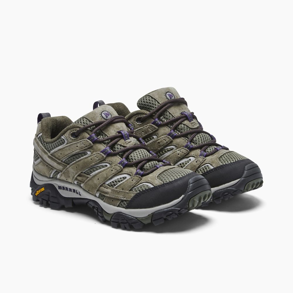 Merrell Moab 2 Ventilator Cipő Női Olivazöld | ME0868-HU