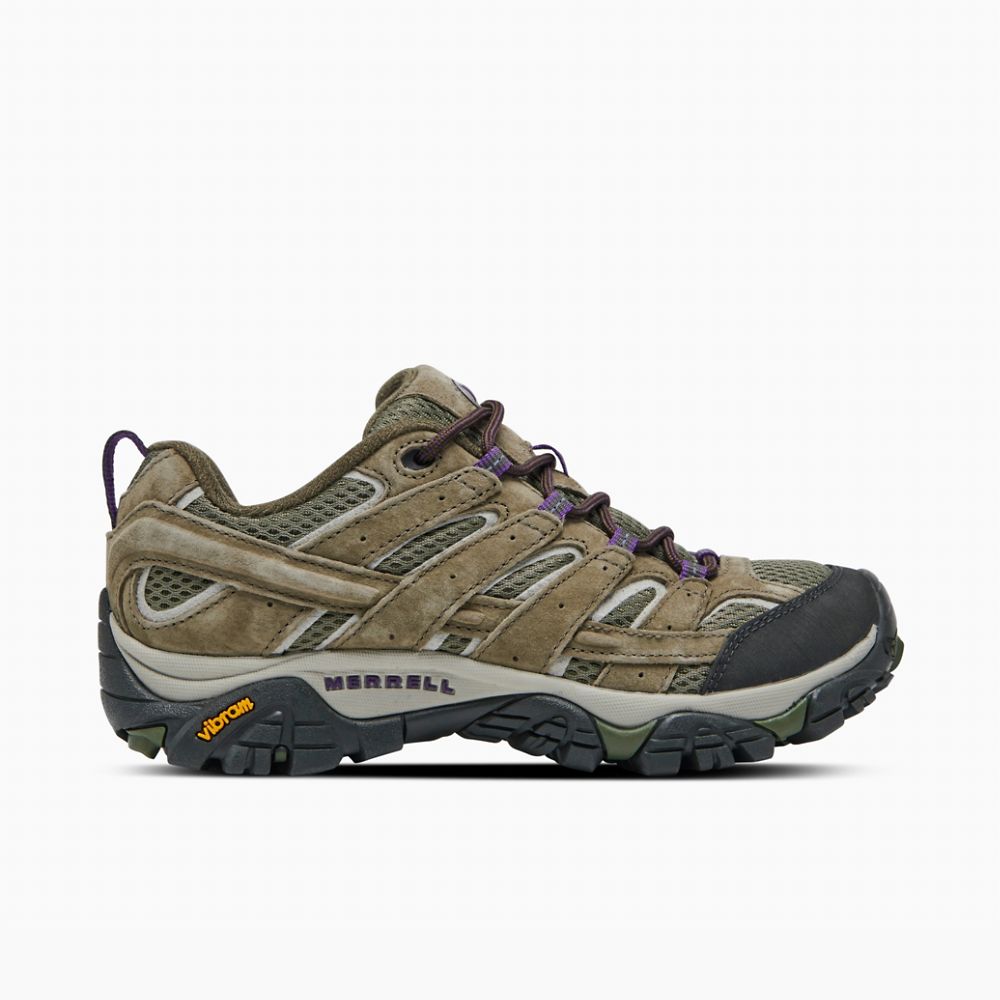 Merrell Moab 2 Ventilator Cipő Női Olivazöld | ME0868-HU