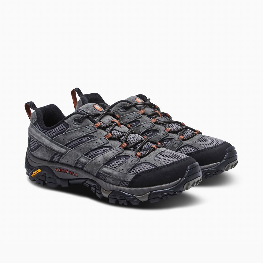 Merrell Moab 2 Ventilator Wide Width Cipő Férfi Szürke | ME0257-HU