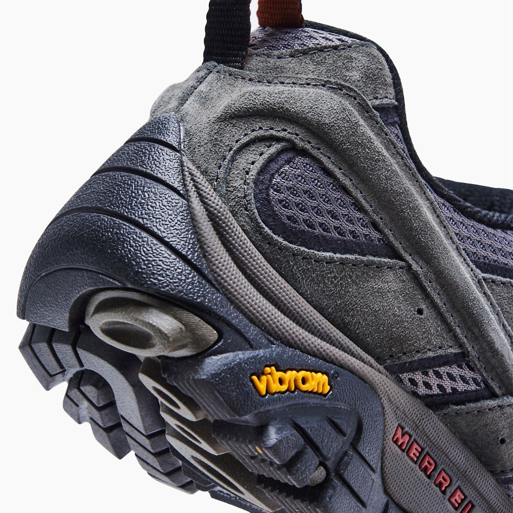 Merrell Moab 2 Ventilator Wide Width Cipő Férfi Szürke | ME0257-HU