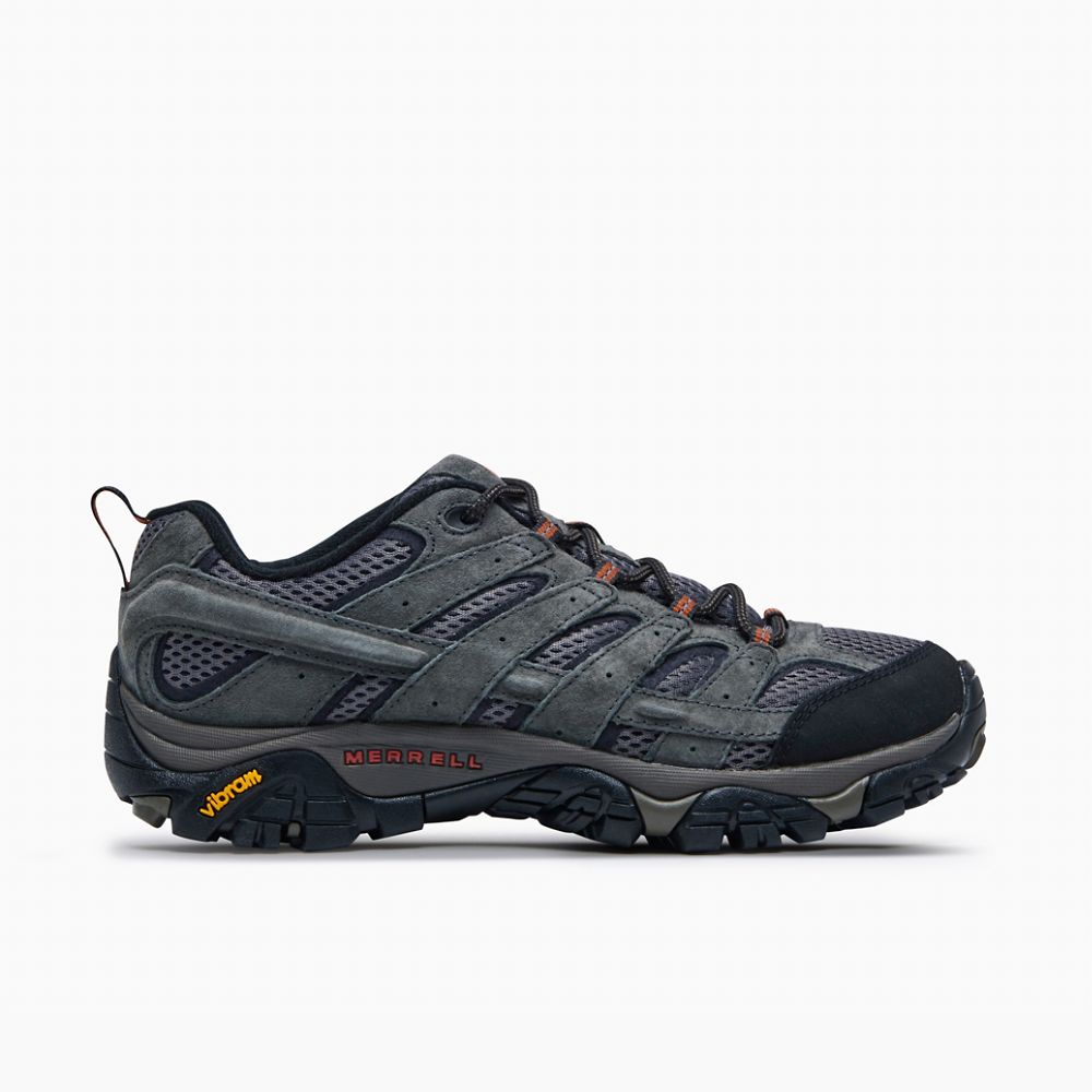 Merrell Moab 2 Ventilator Wide Width Cipő Férfi Szürke | ME0257-HU