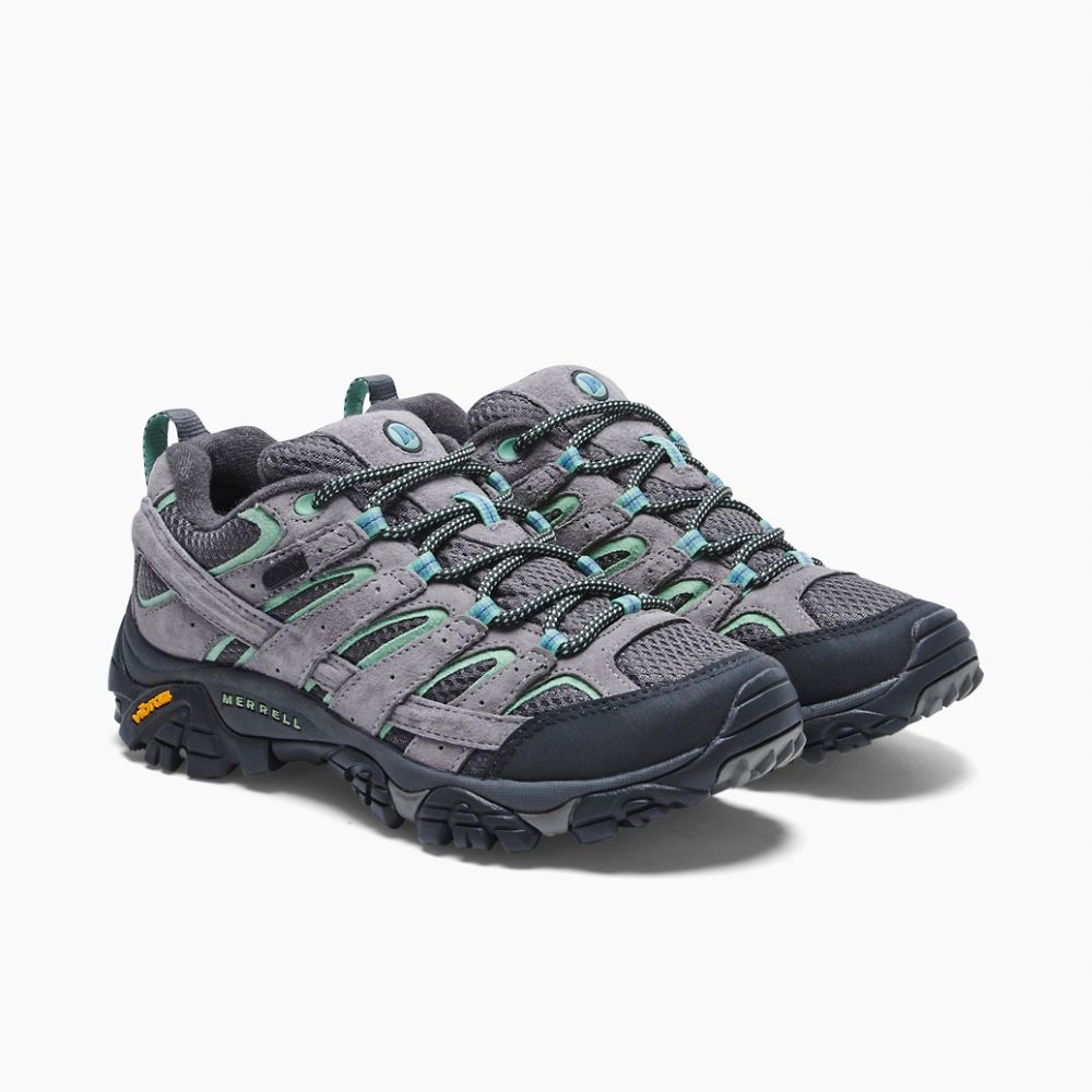 Merrell Moab 2 Waterproof Vízálló Cipő Női Szürke | ME1093-HU