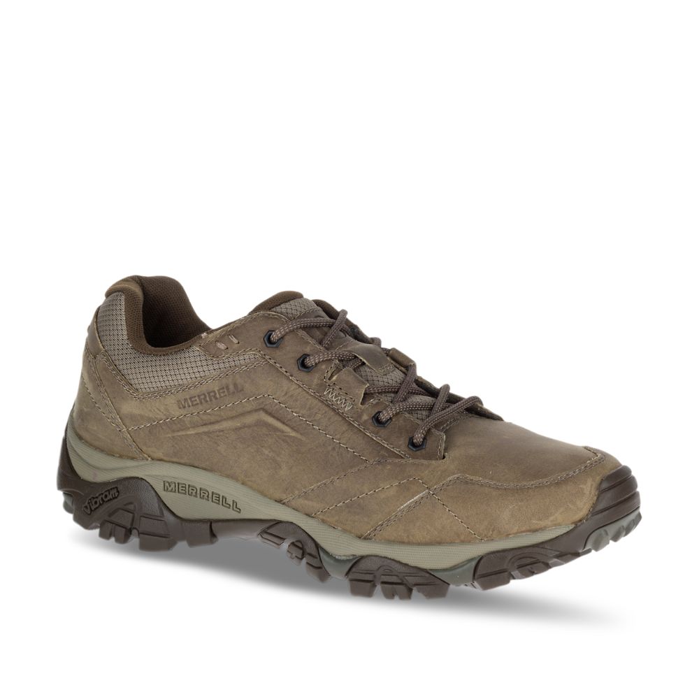 Merrell Moab Adventure Lace Cipő Férfi Khaki | ME0258-HU