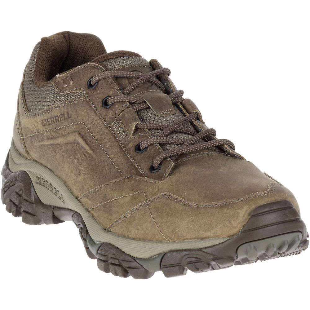 Merrell Moab Adventure Lace Cipő Férfi Khaki | ME0258-HU