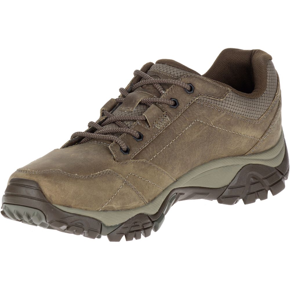 Merrell Moab Adventure Lace Cipő Férfi Khaki | ME0258-HU