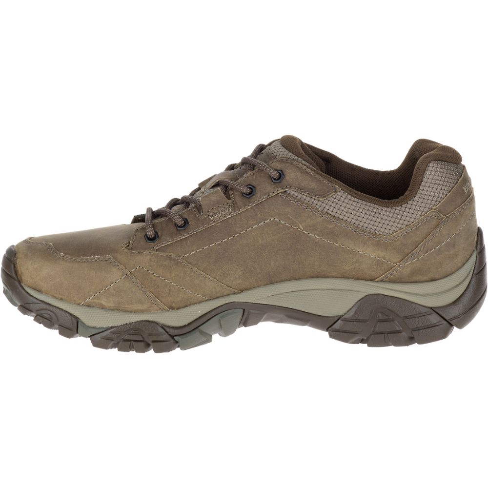 Merrell Moab Adventure Lace Cipő Férfi Khaki | ME0258-HU