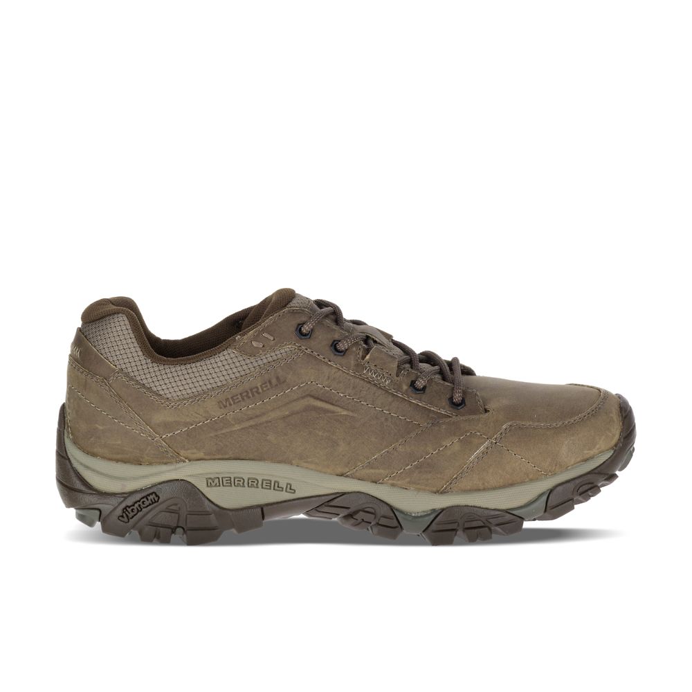 Merrell Moab Adventure Lace Cipő Férfi Khaki | ME0258-HU