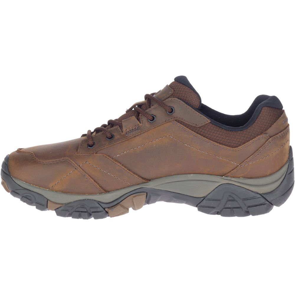 Merrell Moab Adventure Lace Waterproof Vízálló Cipő Férfi Kávé | ME0554-HU