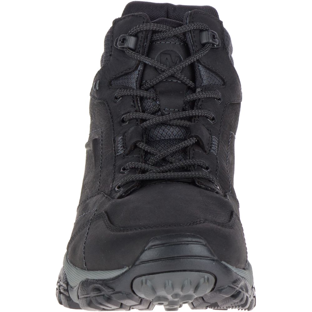 Merrell Moab Adventure Mid Waterproof Vízálló Bakancs Férfi Fekete | ME0491-HU