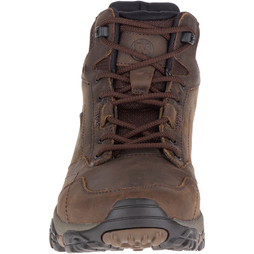 Merrell Moab Adventure Mid Wide Width Waterproof Vízálló Bakancs Férfi Kávé | ME0492-HU