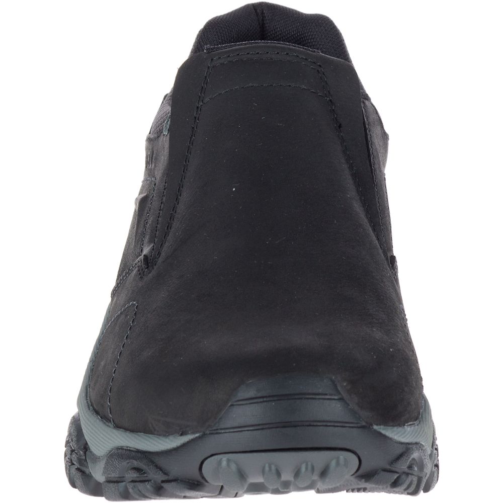 Merrell Moab Adventure Moc Wide Width Cipő Férfi Fekete | ME0261-HU