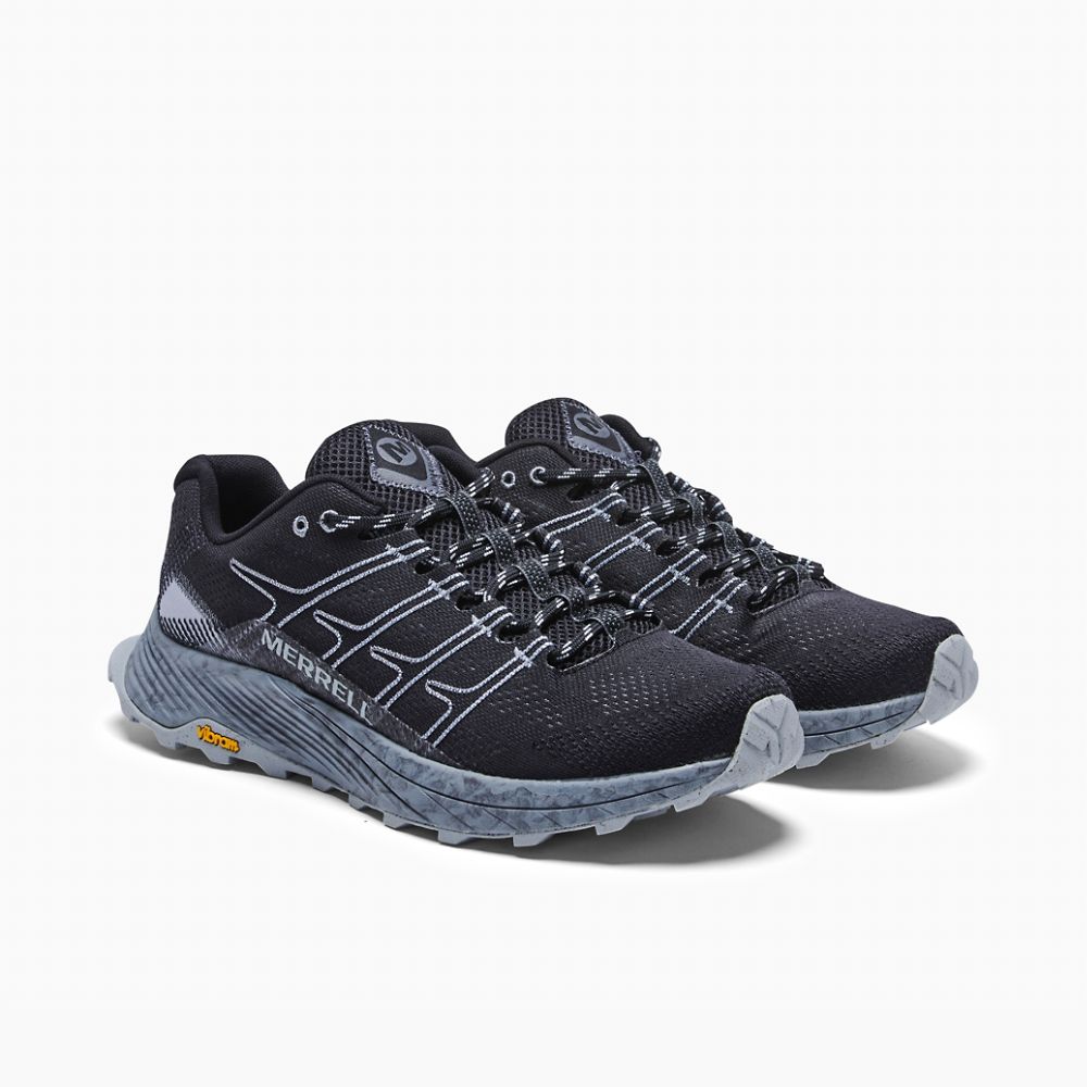 Merrell Moab Flight Cipő Férfi Fekete | ME0269-HU