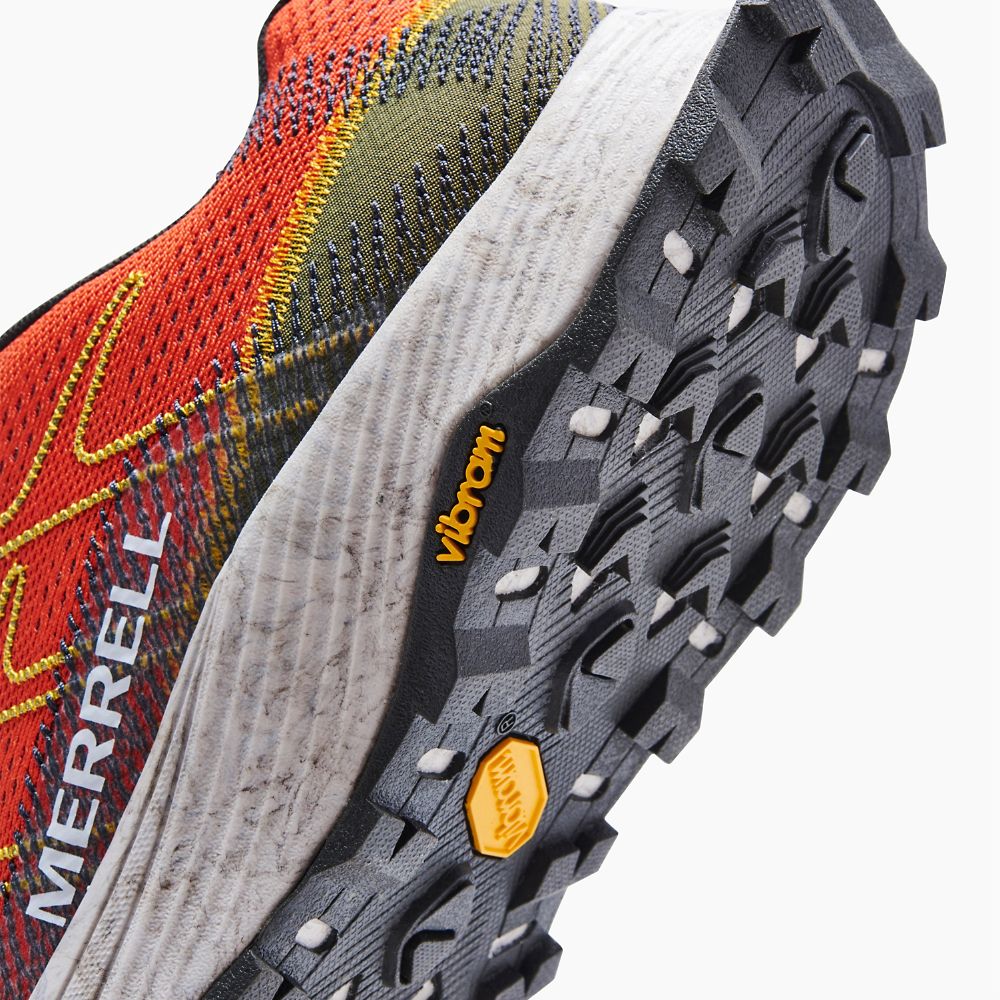 Merrell Moab Flight Cipő Férfi Piros | ME0270-HU