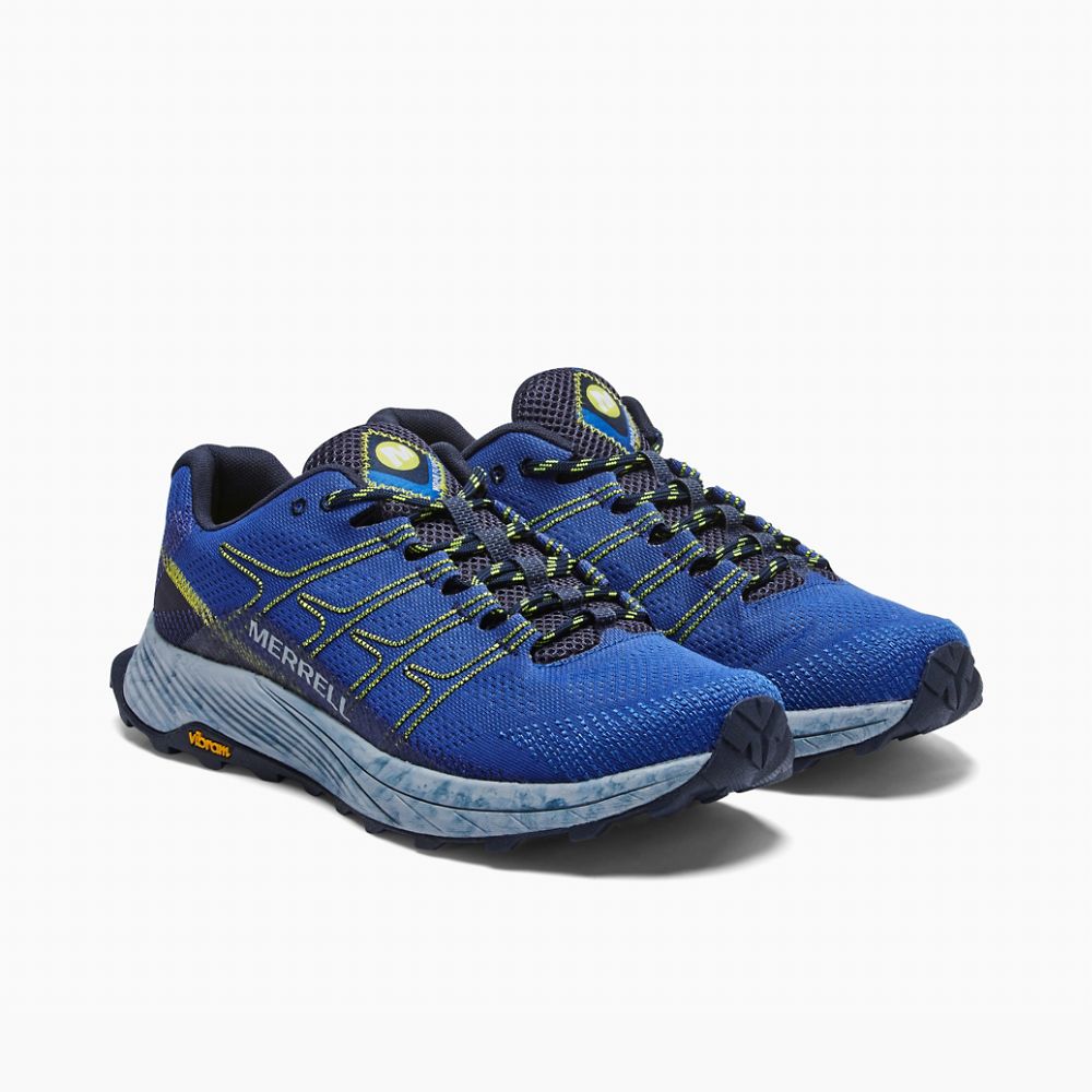 Merrell Moab Flight Sportcipő Férfi Kék | ME0428-HU