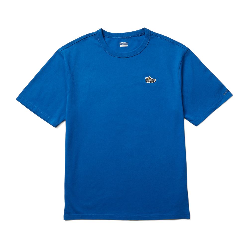 Merrell Moab Icon T-Shirts Férfi Kék | ME0087-HU