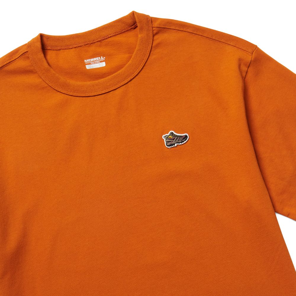 Merrell Moab Icon T-Shirts Férfi Narancssárga | ME0086-HU